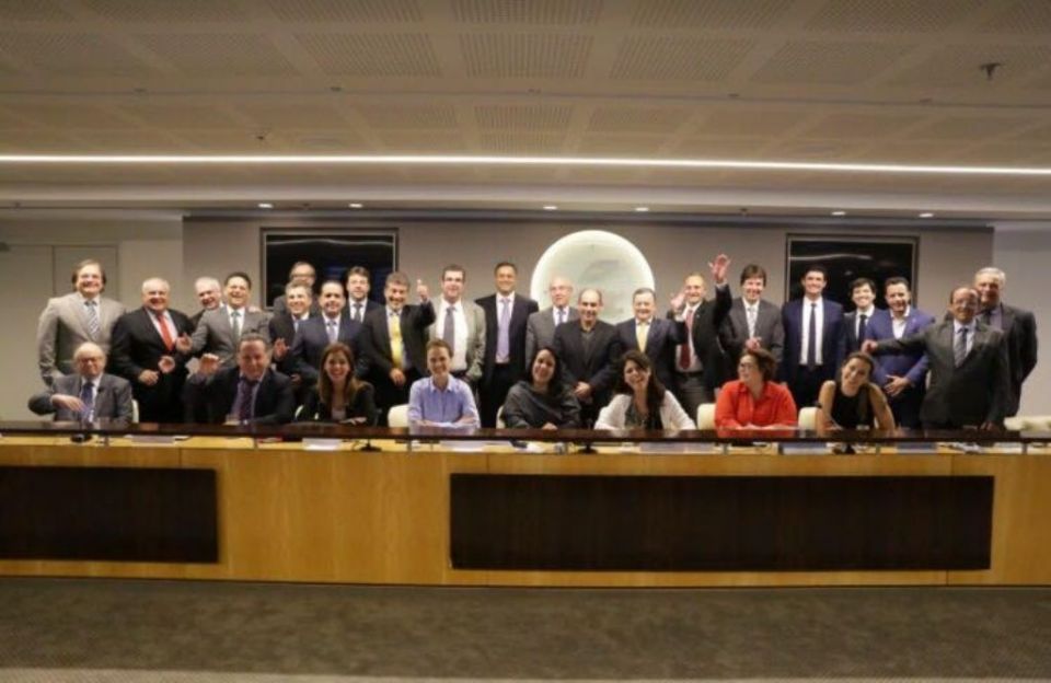 Secovi-Oeste/SC - Dirigentes integram reunião da CBCSI em Brasília